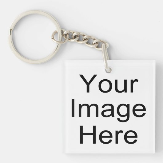 Voeg hier uw Afbeelding toe Sleutelhanger (voorkant)