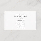 Voeg hier uw bedrijf Logo Sjabloon toe Visitekaartje (Achterkant)