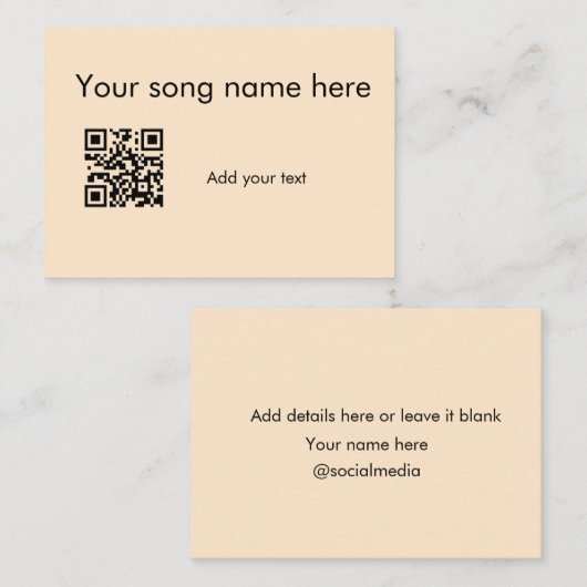 Voeg hier uw liednaam toe q of code tekstnaam haar notitiekaartje (Voorkant / Achterkant)