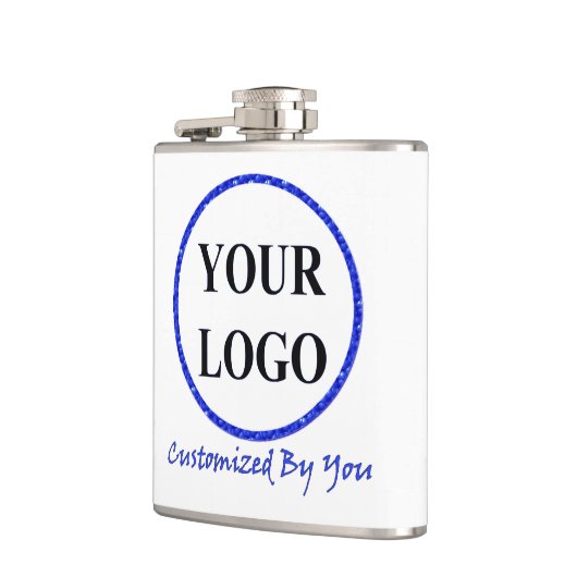VOEG HIER UW LOGO CUSTOM WEDDING GIFT Flask Heupfles (Links)