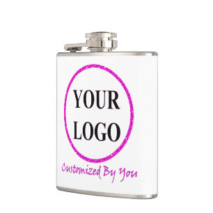 VOEG HIER UW LOGO CUSTOM WEDDING GIFT Flask Heupfles