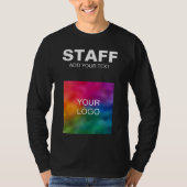 Voeg hier uw Logo toe Mannen lange hoes T-shirt (Voorkant)