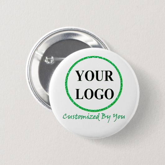 VOEG HIER UW LOGO TOE RONDE BUTTON 5,7 CM (Voorkant /achterkant)