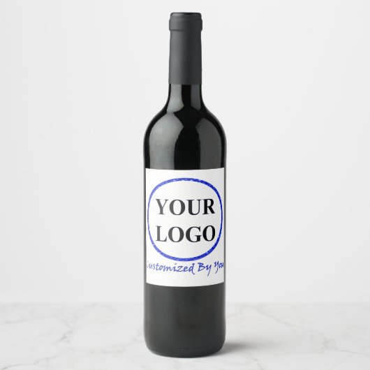 VOEG HIER UW LOGO TOE WIJN ETIKET (Voorkant)