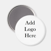 Voeg hier uw zakelijke Logo aan toe Magneet (Voorkant / Achterkant)