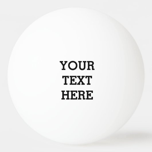 Voeg hier zwart-wit uw eigen aangepaste tekst toe pingpongbal (Voorkant)