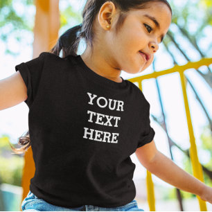 Voeg hier zwart-wit uw eigen aangepaste tekst toe t-shirt