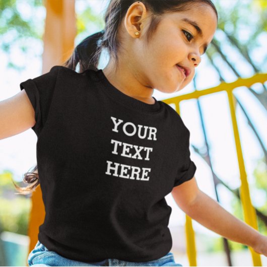 Voeg hier zwart-wit uw eigen aangepaste tekst toe t-shirt