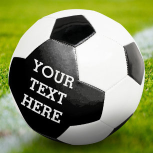 Voeg hier zwart-wit uw eigen aangepaste tekst toe voetbal
