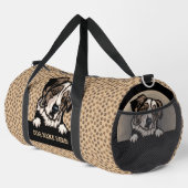 Voeg hondennaam Jouw naam, Australian Shepherd Plunjezak (Rechterhoek)