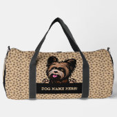 Voeg hondennaam Jouw naam, Yorkshire Terrier toe Plunjezak (Voorkant)