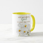 Voeg iets Good Daisies Mok toe (Voorkant rechts)