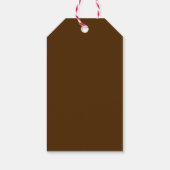 Voeg Ijs toe, Root Beer Float Favor Labels Cadeaulabel (Achterkant)