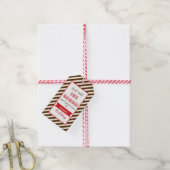 Voeg Ijs toe, Root Beer Float Favor Labels Cadeaulabel (Met Touw)