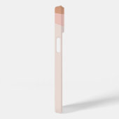 Voeg Initiaal Monogram Modern Minimalist toe Case-Mate iPhone Case (Achterkant / Rechts)