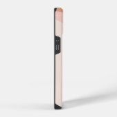 Voeg initiële monogram moderne minimalistische toe iPhone hoesje (Rechterkant)