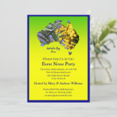 Voeg jaarlijkse tekst toe, Wattle Gum Leaf Austral Kaart (Staand voorkant)