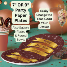 Voeg jaartekst Gelukkig Nieuwjaar 20xx Gold Ribbon