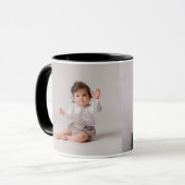 Voeg je 2 foto's toe mok (Voorkant links)