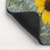 Voeg je aangepaste fotodiagonaal zonnebloemen toe muismat (Hoek)