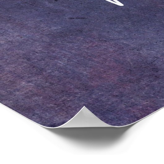 Voeg je aangepaste tekst toe, subtiel donkerdere P Poster (Hoek)