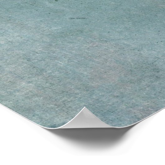 Voeg je aangepaste tekst toe subtiele blauwe grung poster (Hoek)