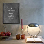 Voeg je aangepaste tekst vetgekleurd grijs grunge  poster<br><div class="desc">Over een intense grijze grunge, werd een sjabloon veld toegevoegd voor jouw tekst. Gebruik deze ruimte om uw favoriete offerte of sentiment toe te voegen. Misschien is het grappig. Misschien heb je een poster nodig dat je motiveert. Wat je ook voor reden hebt, maak dit ontwerp je eigen. De doopvont...</div>