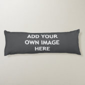 Voeg je afbeelding toe lichaamskussen (Achterkant)