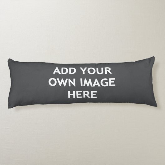 Voeg je afbeelding toe lichaamskussen (Achterkant)