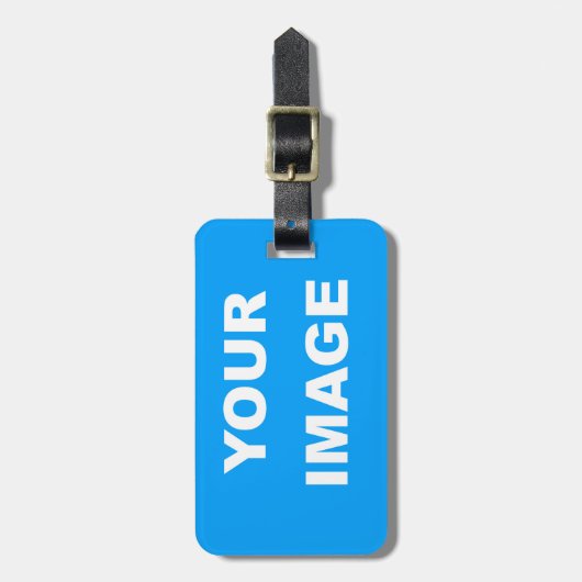 Voeg je Afbeelding toe Personaliseren Bagagelabel (Voorkant verticaal)