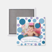 Voeg je Afbeelding toe: Zee Bubbles Framed Magnet (Voorkant / Achterkant)