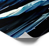 Voeg je bericht toe, verzend Verzending in golven Poster (Hoek)