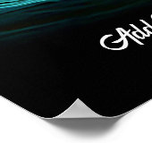 Voeg je bericht toe, verzend Verzending in Storm o Poster (Hoek)