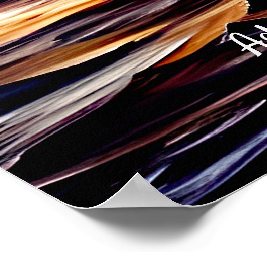 Voeg je bericht toe, verzend verzendkosten op zons poster (Hoek)