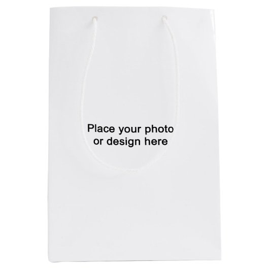 voeg je cadeautas toe aan je design medium (Voorkant)