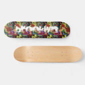 Voeg je City Graffiti Abstract toe Skateboard (Horizontaal)
