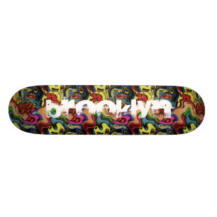 Voeg je City Graffiti Abstract toe Skateboard