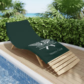 Voeg je clubnaam Tennis Team Green toe Strandlaken