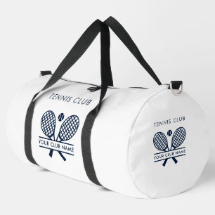 Voeg je clubnaam Tennis Team Navy Blue Custom toe Plunjezak
