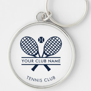 Voeg je clubnaam toe Tennis Icons Team Players Swa Sleutelhanger