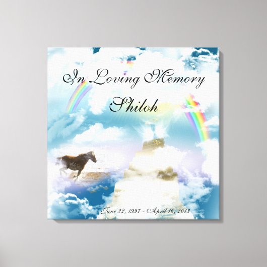 Voeg je complotfoto toe met verlies van sympathie canvas afdruk (Voorkant)