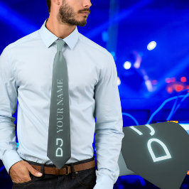 Voeg je DJ naam outfit deejay Stropdas