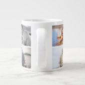 Voeg je eigen 5 foto's toe die je kunt zien op de  grote koffiekop (Achterkant)