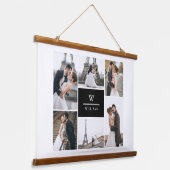 Voeg je eigen | 6 Fotogalerie Hangend Wandkleed (Gebogen)