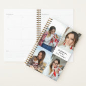 Voeg Je Eigen Aangepaste 4 Foto Collage Toe Planner (Display)