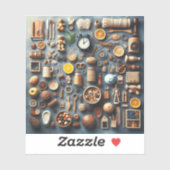 Voeg je eigen aangepaste "Custom-cut Vinyl Sticker (Vel)