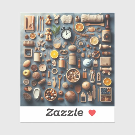 Voeg je eigen aangepaste "Custom-cut Vinyl Sticker (Vel)