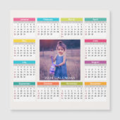 Voeg je eigen aangepaste foto 2024 kalender | Magn (Voorkant)