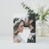 Voeg je eigen aangepaste foto dubbelzijdig toe briefkaart (Staand voorkant)