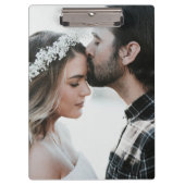 Voeg je eigen aangepaste foto dubbelzijdig toe klembord (Voorkant)